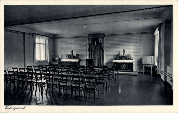 Postcard Herzogenaurach in Middle Franconia, Liebfrauenhaus, interior view