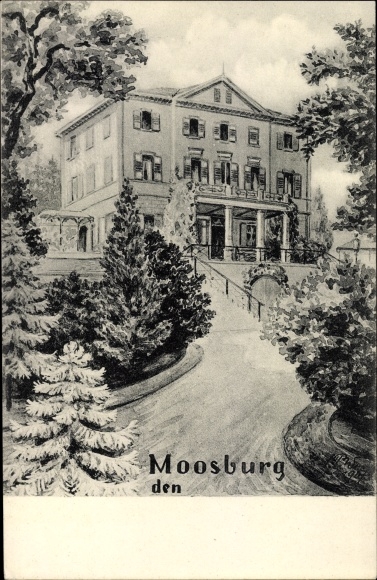 Artist PC Moosburg an der Isar, way to the mansion