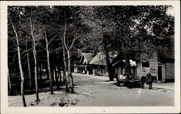Postcard Ostseebad Prerow on the Darß, Strandstraße
