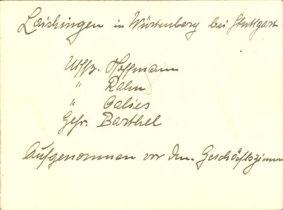 Photo Laichingen in Württemberg, Wehrmacht soldiers in uniforms
