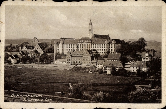 Postcard Ochsenhausen in Württemberg, Monastery