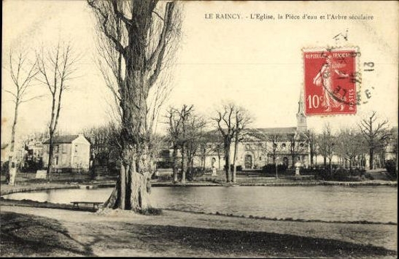 Set von 57 Ak von Le Raincy Seine Saint Denis, diverse Ansichten
