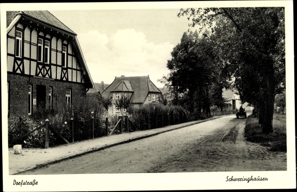 PC Schweringhausen Ehrenburg in Lower Saxony, Dorfstrasse