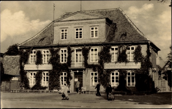 PC Ludwigslust in Mecklenburg, town hall