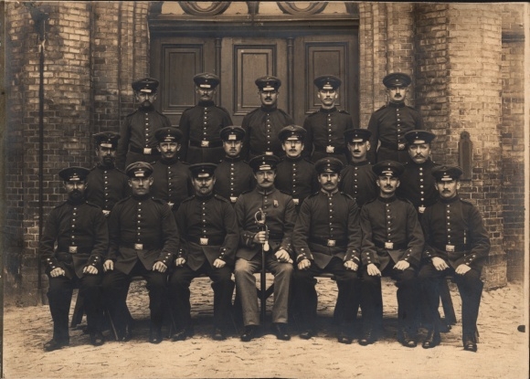 Foto Thorn, Deutsche Soldaten in Uniformen, Infanterie-Regiment 21