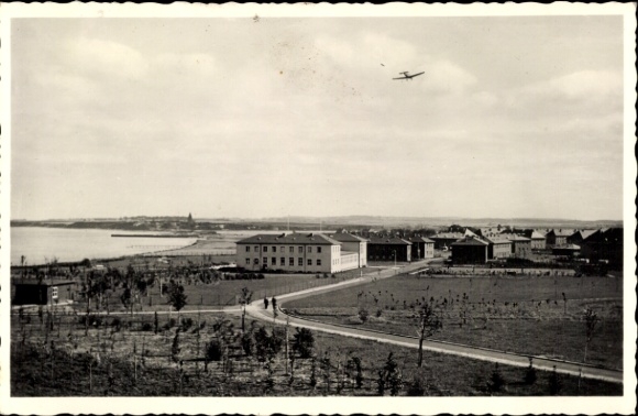 Postcard Wustrow Ostseebad Rerik, Anti-Aircraft Artillery School, German Air Force