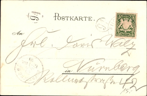 Chromo-Litho Augsburg in Swabia, Kgl. Bavarian 3rd Inft. Regt. Prince Karl of Bavaria, 200th anniversary