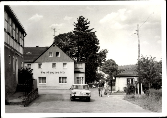 Ak Hetzdorf Halsbrücke in Mittelsachsen, Ferienheim