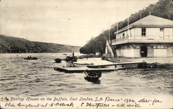 Ak East London Südafrika, Boating House on the Buffalo