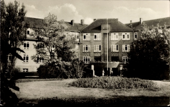Postcard Bad Wilsnack in the Prignitz, Goethe House