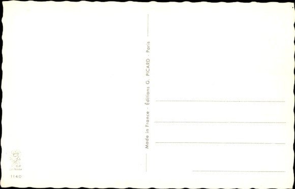 Artist Postcard Chaperon, Jean, anglers caught nothing