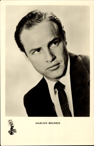 Ak Schauspieler Marlon Brando, Portrait
